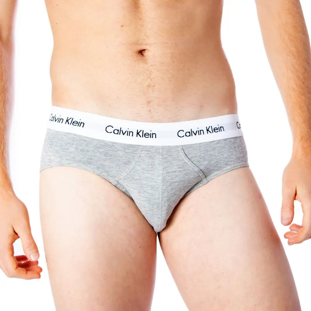 Calvin Klein Underwear Gray Cotton Underwear - IT44/S - Boxershorts