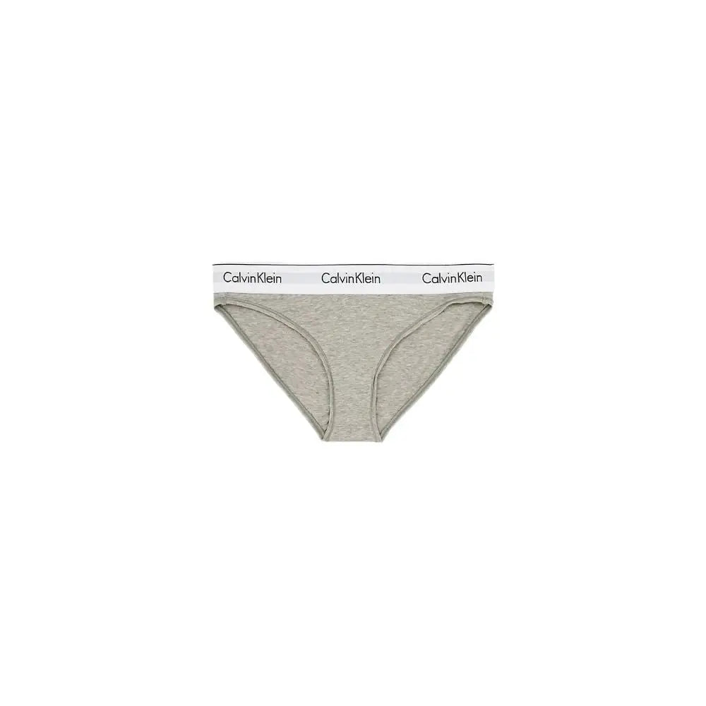 Calvin Klein Underwear Gray Cotton Panty