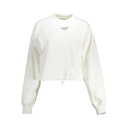 Calvin Klein White Cotton Women Sweater - Sweaters