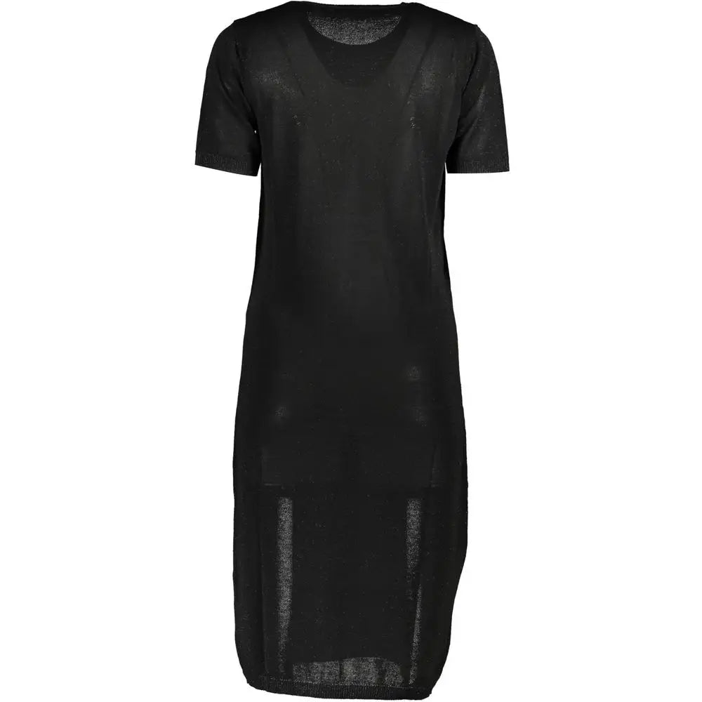 Cavalli Class Nero Viscosa Women Dress - XS