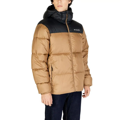 Columbia Beige Nylon Jacket - Jakke