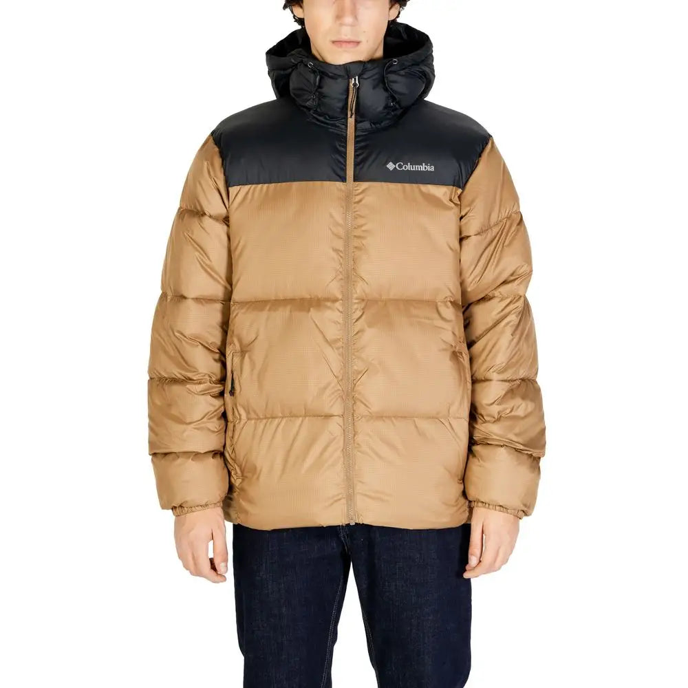 Columbia Beige Nylon Jacket - Jakke