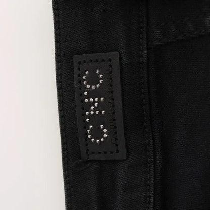 Costume National Black Cotton Slim Fit Denim Jeans