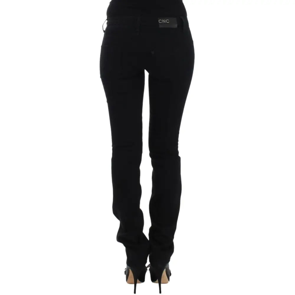Costume National Black straight leg jeans