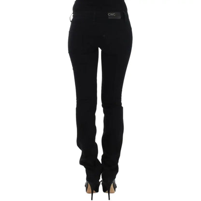 Costume National Black straight leg jeans