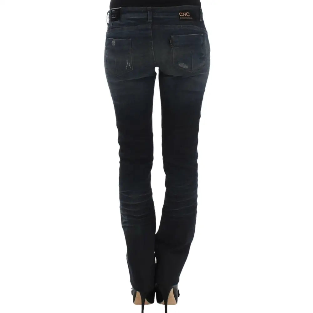 Costume National Blue skinnny leg jeans