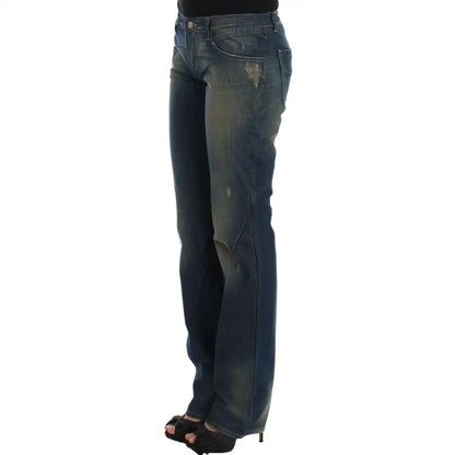 Costume National Blue straight leg jeans