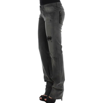 Costume National Gray straight leg jeans