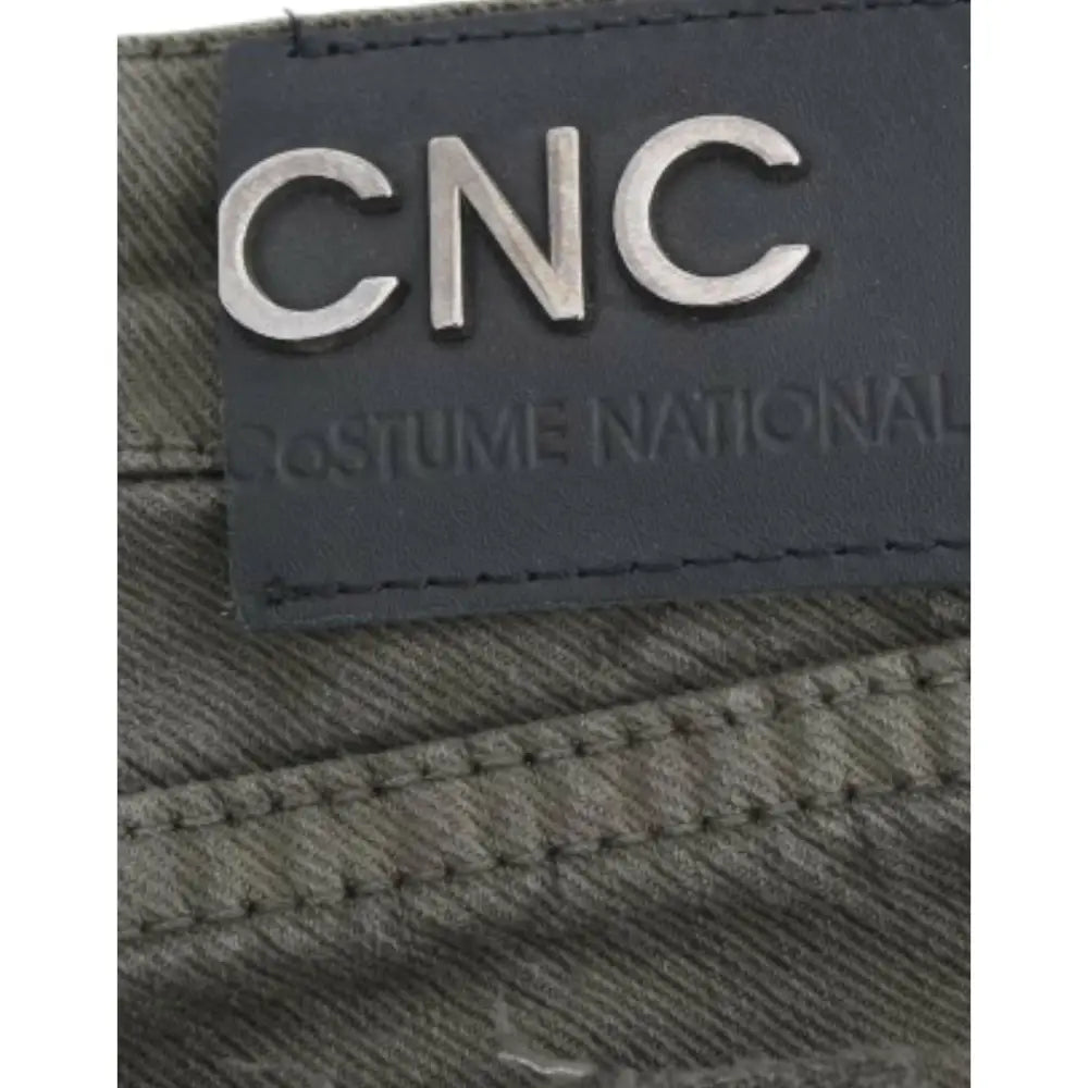 Costume National Green slim leg jeans