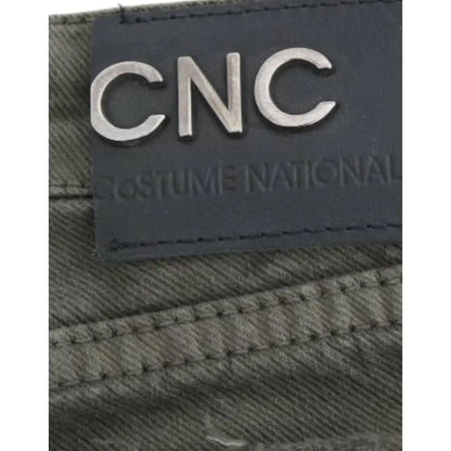 Costume National Green slim leg jeans