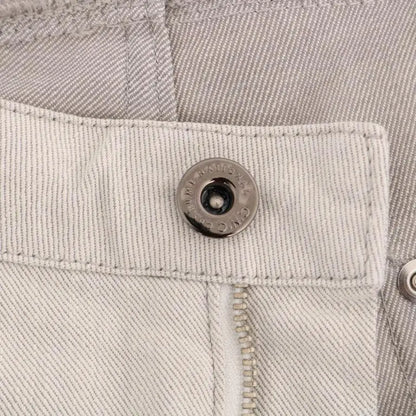 Costume National White Cotton Stretch Slim Jeans