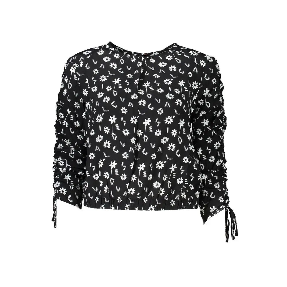 Desigual Black Viscose Shirt - Bluser
