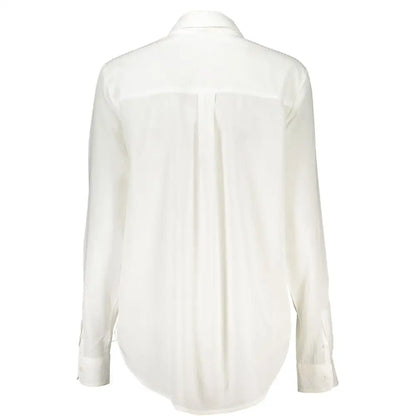Desigual White Cotton Shirt - Bluser