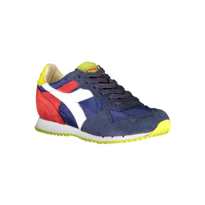 Diadora Blue Fabric Sneakers - Sneakers
