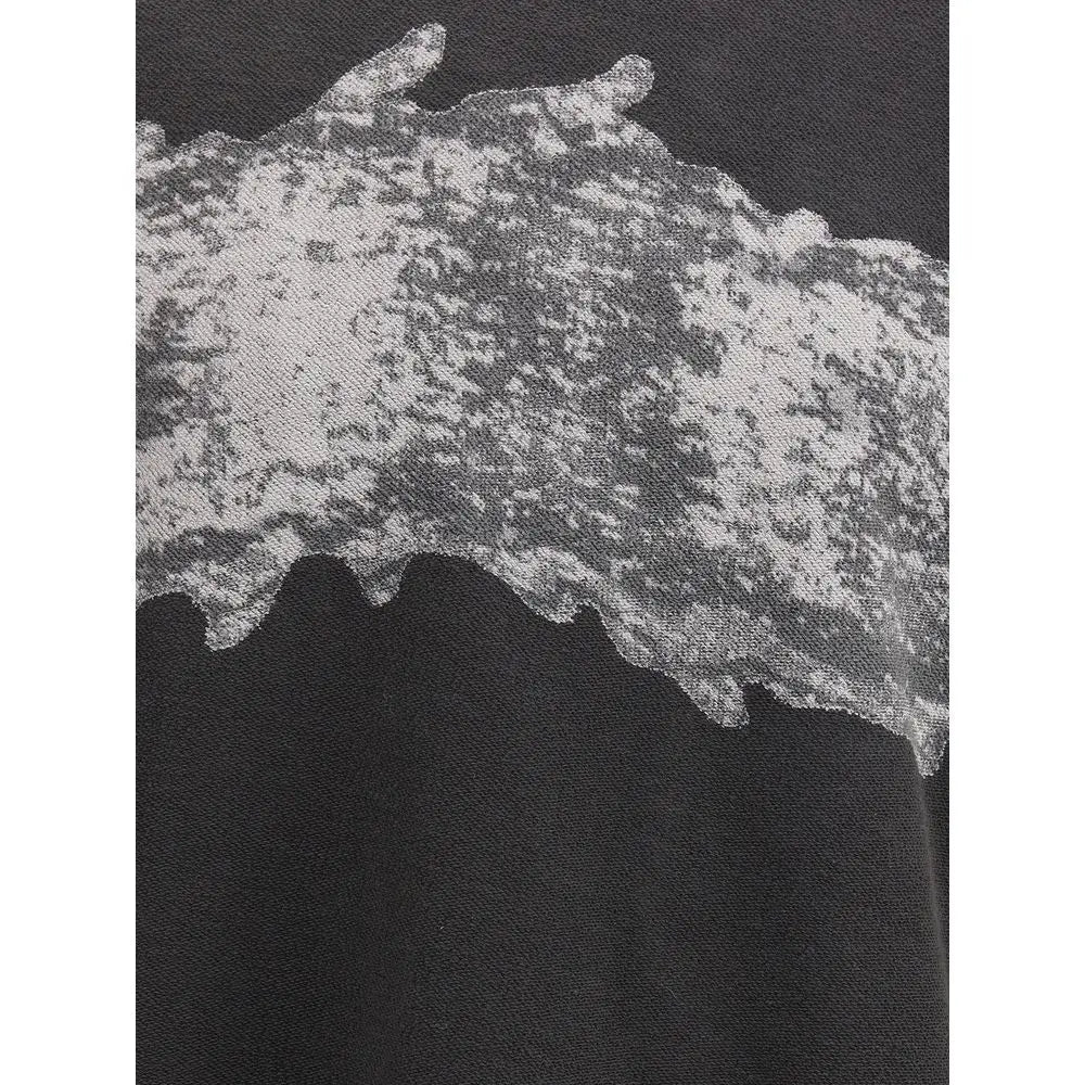 Diesel Black Cotton Sweatshirt - Sweatshirts