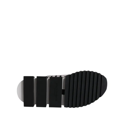 Dolce & Gabbana gabbana black sokker sneakers sort gummisål med ribbet mønster