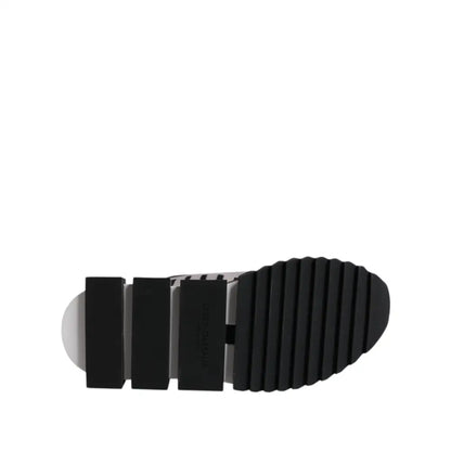 Dolce & Gabbana Black Gray Sorrento Socks Women Sneakers Shoes