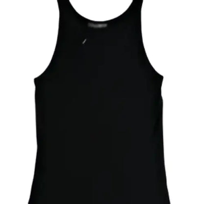 Dolce & Gabbana gabbana black tank, minimalist sleeveless t-shirt