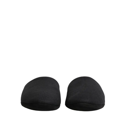 Dolce & Gabbana sorte uld-cashmere slip-on mules, spar 30-70% på mode
