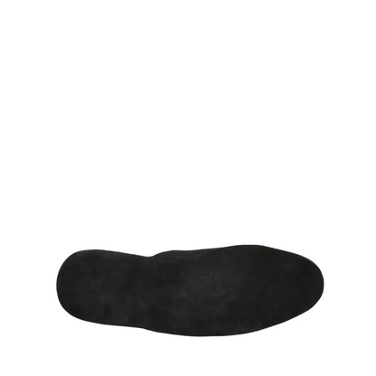 Sort sorte suede sål på Dolce & Gabbana slippers, outlet mærkevarer 100% originale
