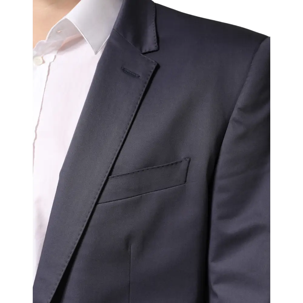 Dolce & Gabbana Blue Single Breasted MARTINI 2 Piece Suit - Jakkesæt