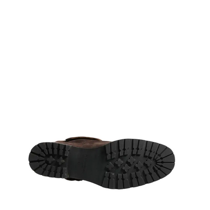 Dolce & Gabbana Brown Suede Leather Combat Ankle Boots Shoes - Ankelstøvler