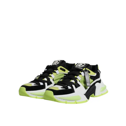 Dolce & Gabbana Multicolor Airmaster Low Top Sneakers Shoes - Sneakers