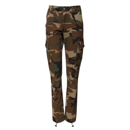 Dolce & Gabbana Multicolor Camouflage Cargo Pants - Bukser