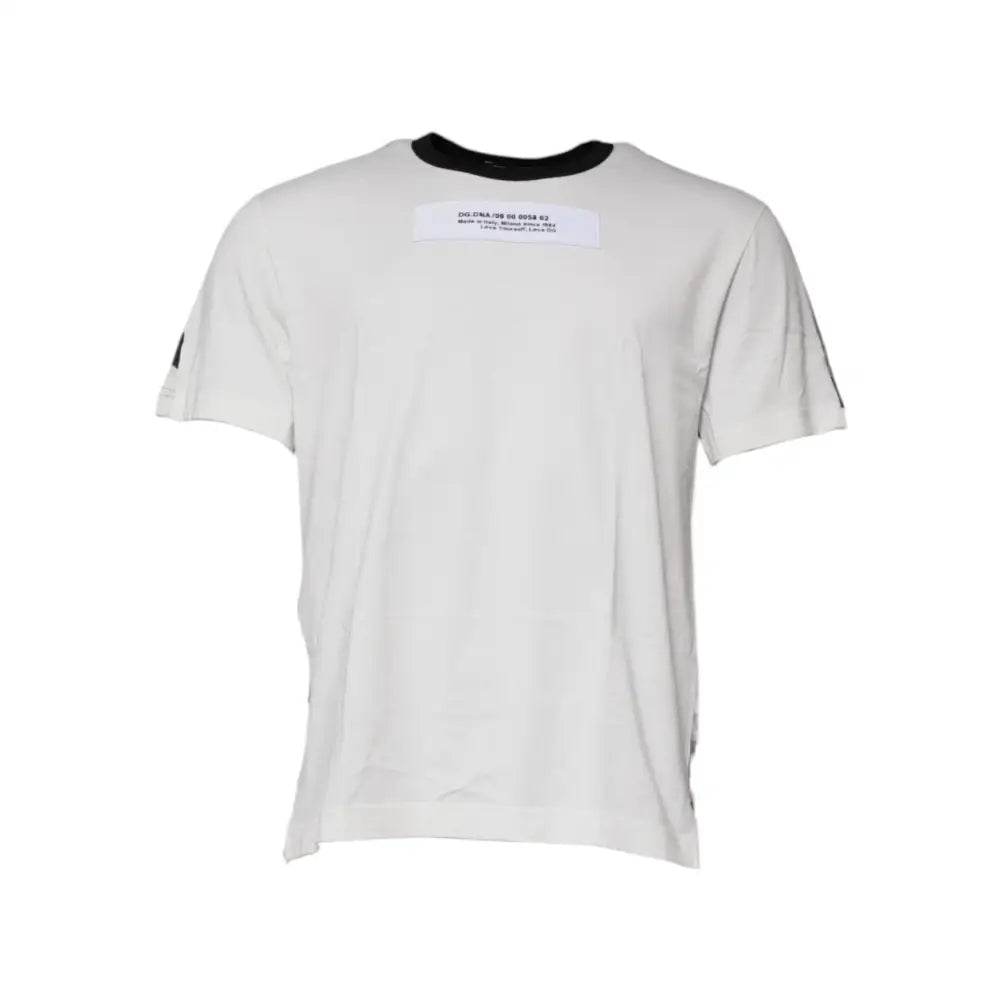 Dolce & Gabbana Multicolor Camouflage Crew Neck T-shirt