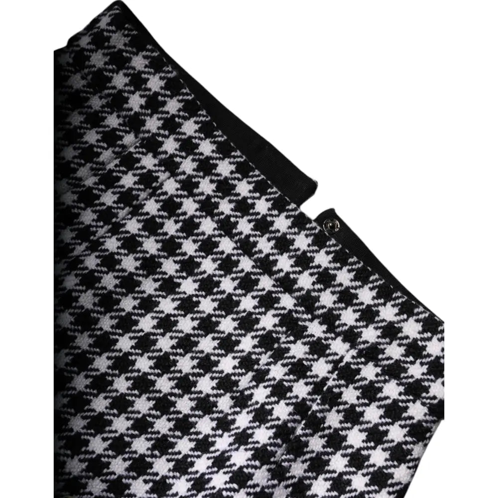 Dolce & Gabbana Multicolor Floral Print High Waist Pencil Cut Skirt