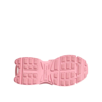 Dolce & Gabbana Pink Low Top Space Women Sneakers Shoes