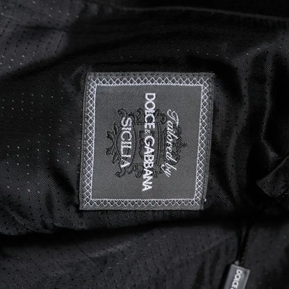 Dolce & Gabbana Red SICILIA Sequin Embellish Blazer Jacket