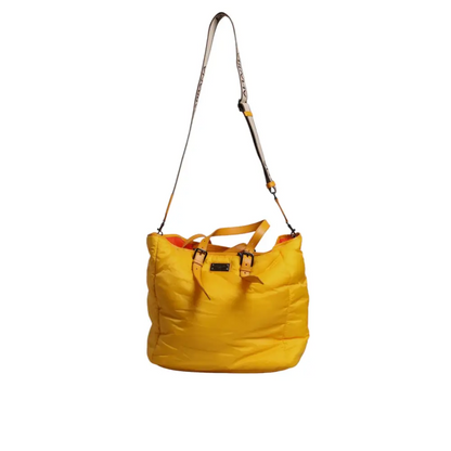Lys gul duffle-taske fra Dolce & Gabbana, 100% originale mærkevarer