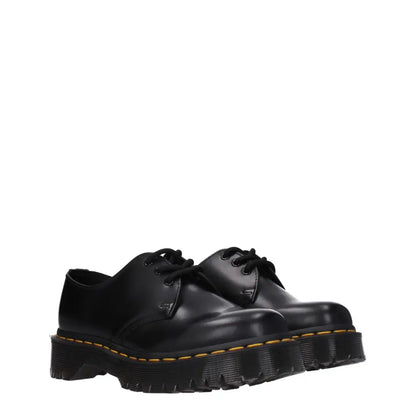 Dr. Martens Black Leather Oxfords And Derbies - EU36/US6