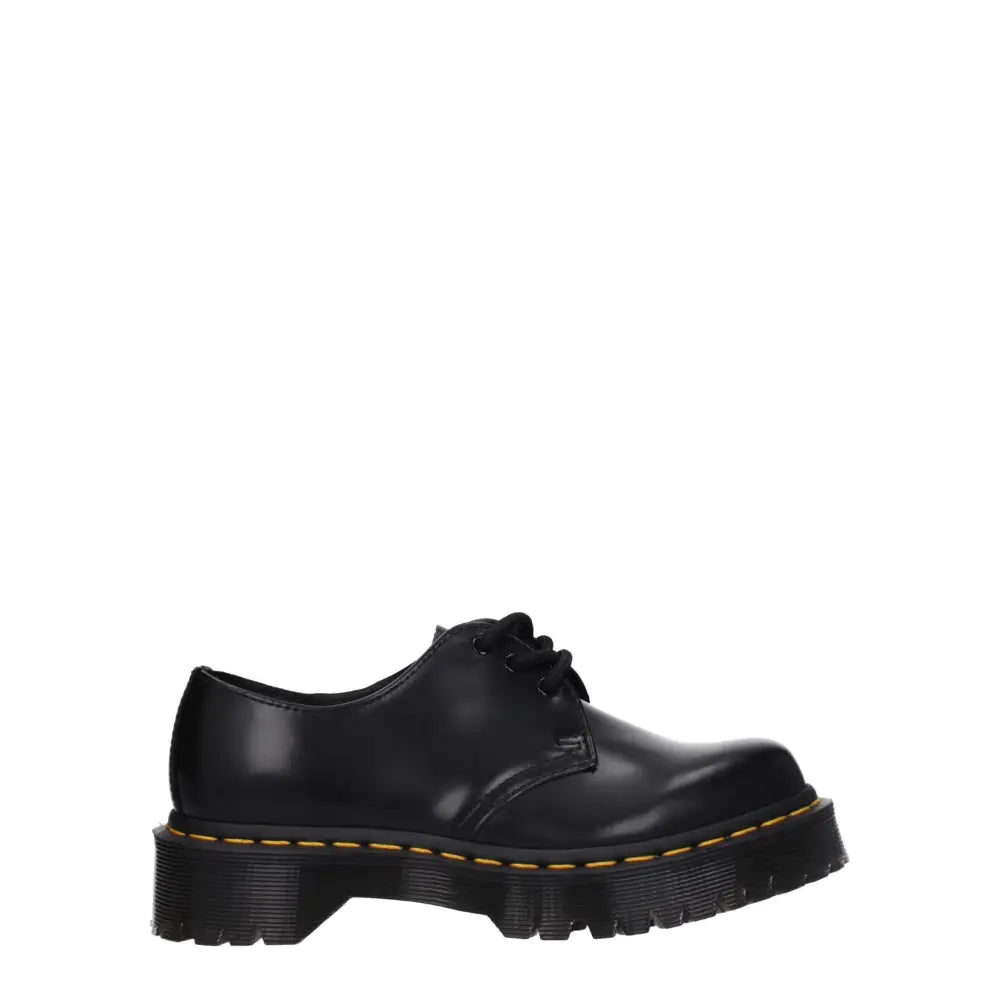 Dr. Martens Black Leather Oxfords And Derbies - EU36/US6