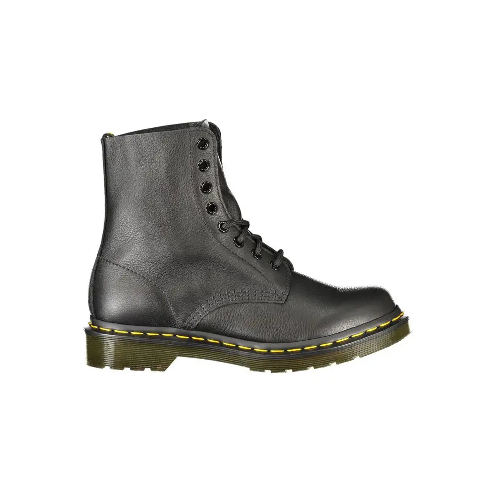 Dr. Martens sorte læder unisex støvle i sort
