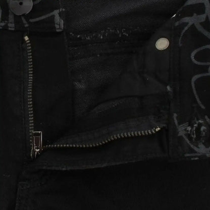 Ermanno Scervino Black Slim Jeans Denim Pants Skinny Stretch
