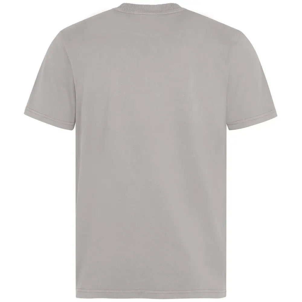 Fila blå bomuldssportstøj: Grå kortærmet t-shirt, outlet mærkevarer