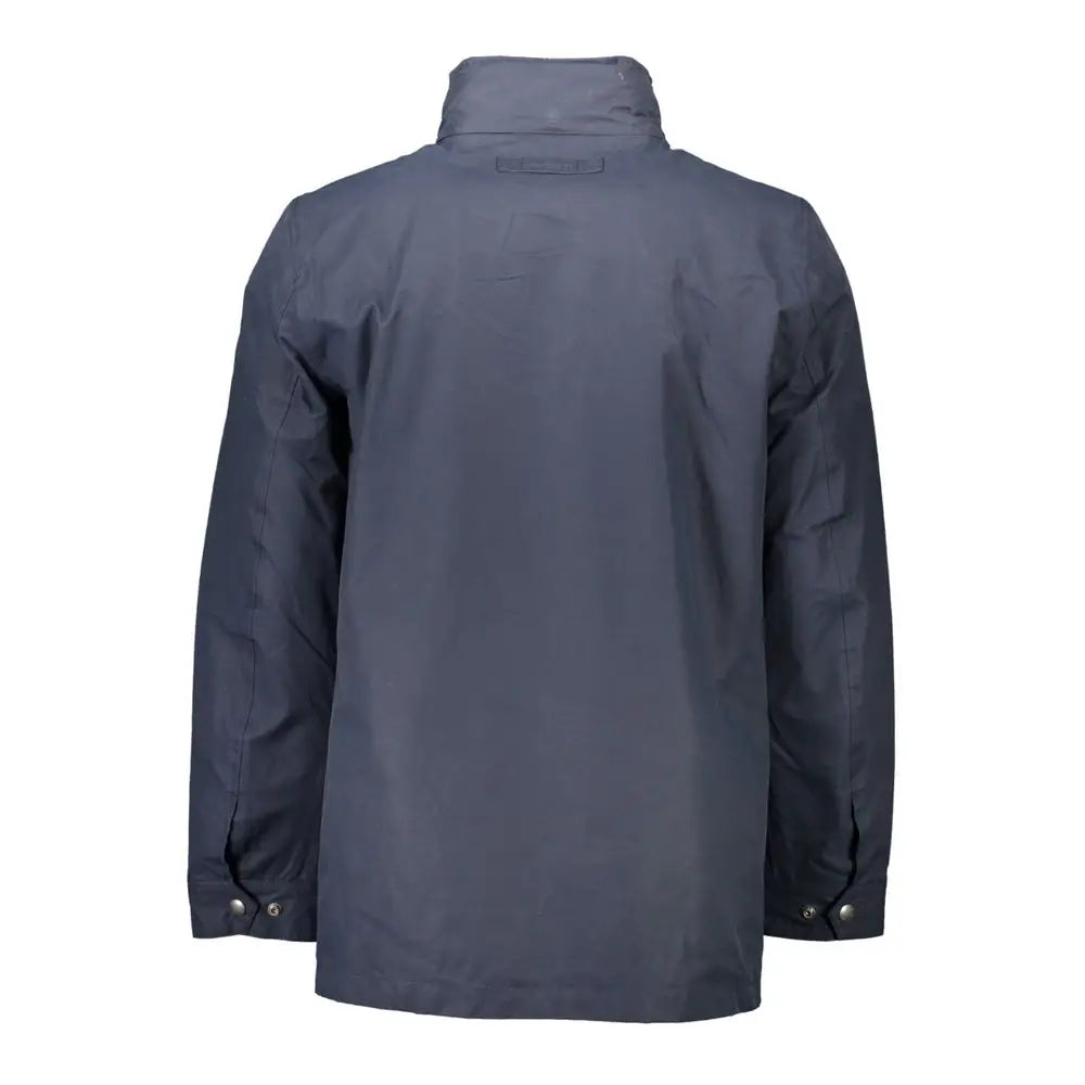 Gant Blue Polyester Men Jacket - S - Jakke