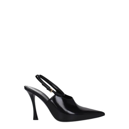Givenchy Black Leather High Heel Pumps