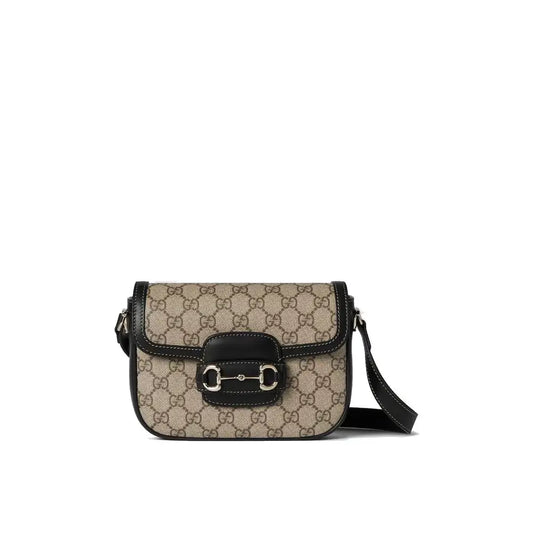 Gucci Beige Fabric Shoulder Bag - Skuldertasker