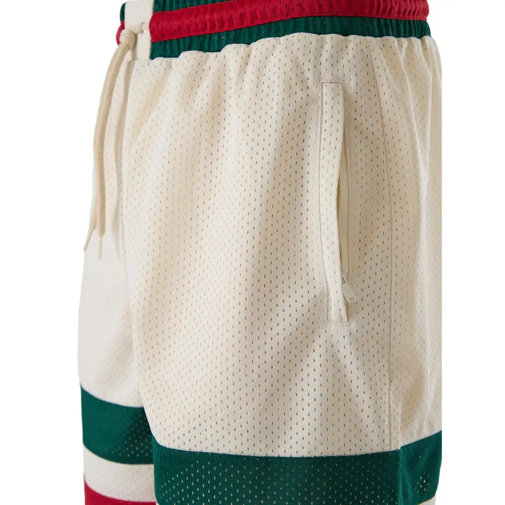 Gucci Cream polyester Logo Shorts
