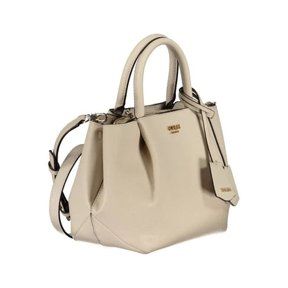 Guess Jeans Beige Polyethylene Handbag - Håndtasker