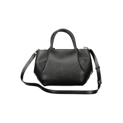 Guess Jeans Black Polyethylene Handbag - Håndtasker