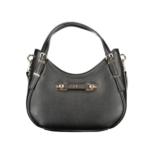 Guess Jeans Black Polyethylene Women Handbag - Håndtasker