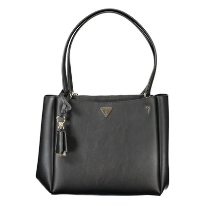Guess Jeans Black Polyethylene Women Handbag - Håndtasker