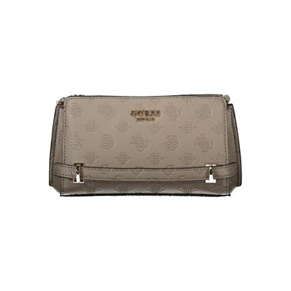 Guess Jeans Brown Polyethylene Women Handbag - Håndtasker