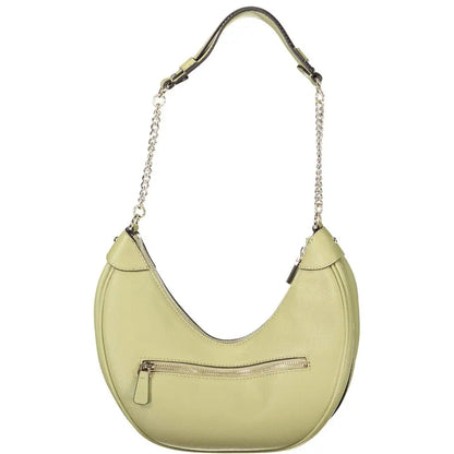 Guess Jeans Green Polyethylene Handbag - Håndtasker