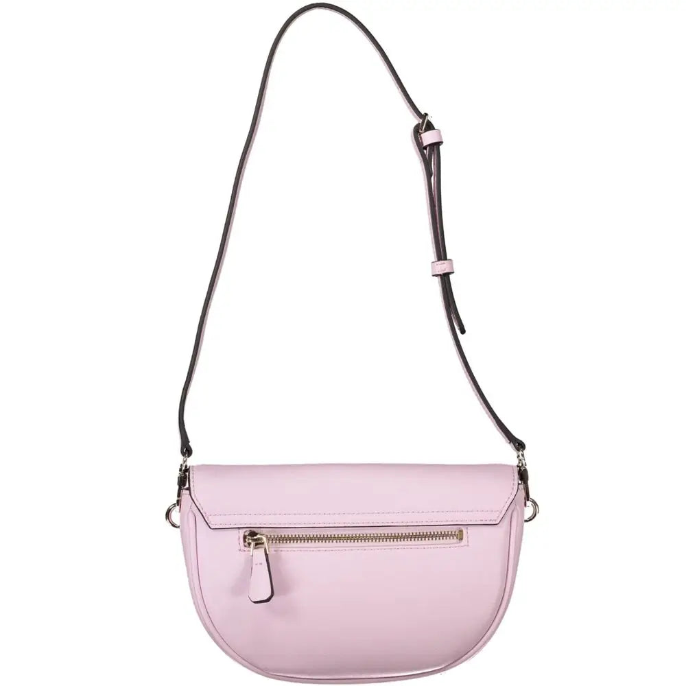 Guess Jeans Pink Polyethylene Women Handbag - Håndtasker
