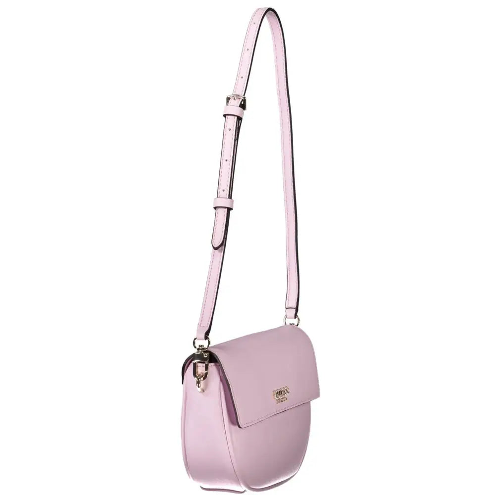 Guess Jeans Pink Polyethylene Women Handbag - Håndtasker